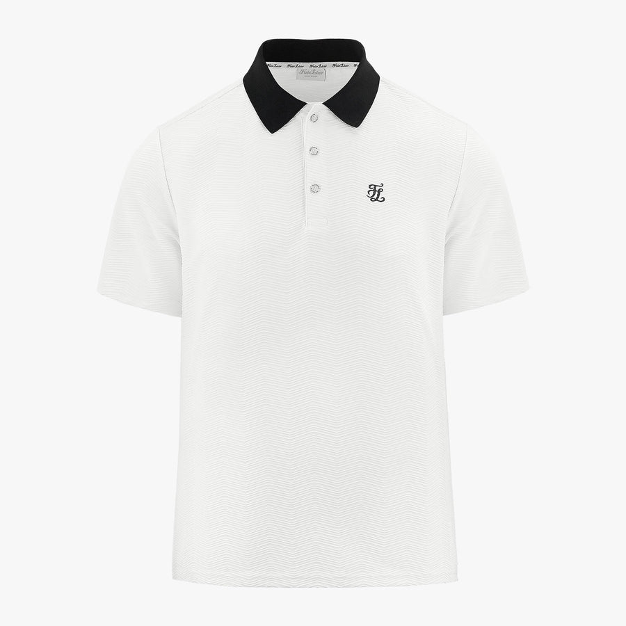 MEN'S JACQUARD SHORT SLEEVE T-SHIRT