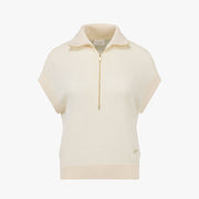 PUNCHING DROP SHOULDER KNIT VEST