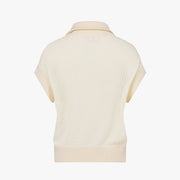 PUNCHING DROP SHOULDER KNIT VEST