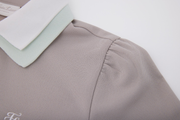 DOUBLE LAYER COLLAR T-SHIRT