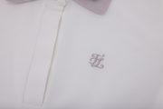 DOUBLE LAYER COLLAR T-SHIRT