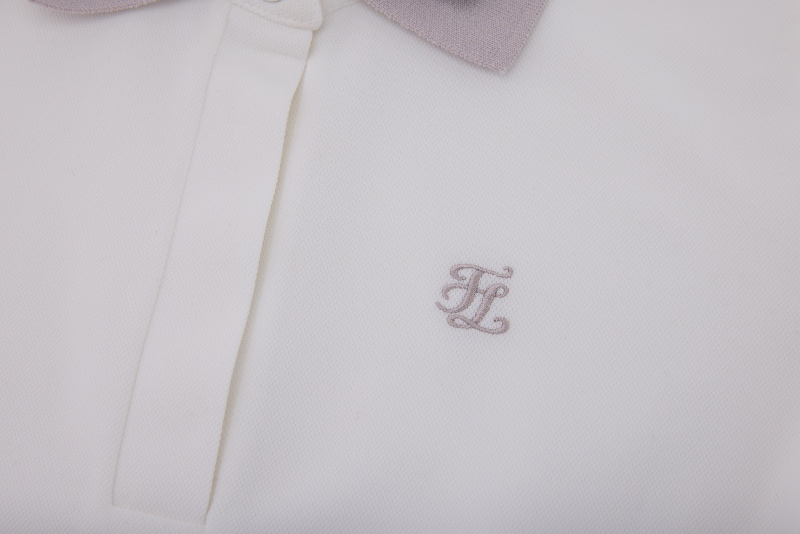 DOUBLE LAYER COLLAR T-SHIRT