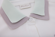 DOUBLE LAYER COLLAR T-SHIRT