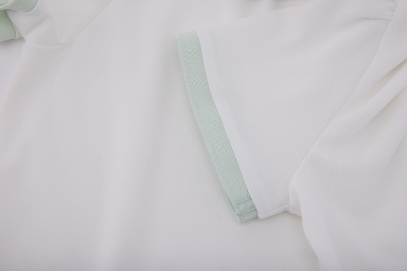 DOUBLE LAYER COLLAR T-SHIRT