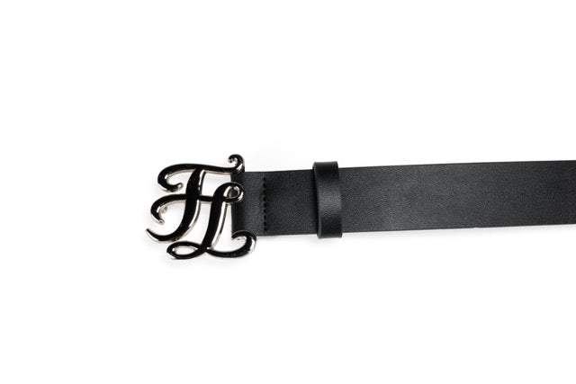 SYMBOL LEATHER BELT