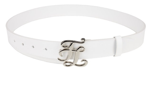 SYMBOL LEATHER BELT