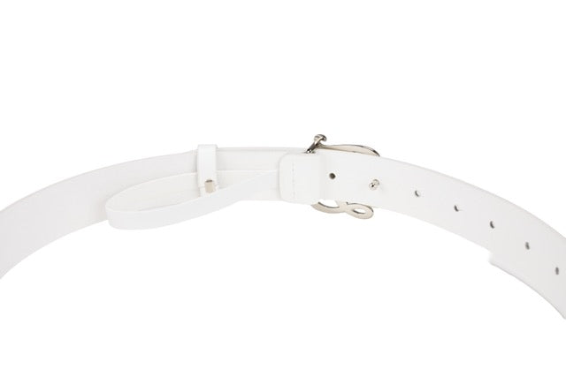 SYMBOL LEATHER BELT