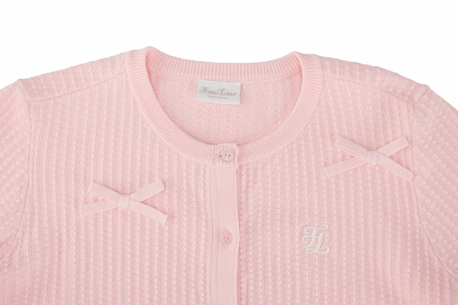 SHUSHU RIBBON CARDIGAN