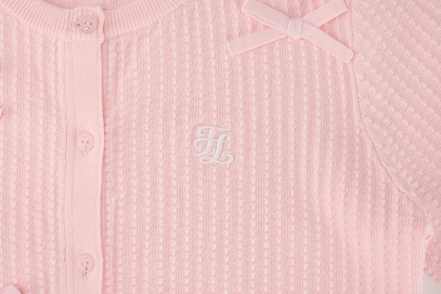 SHUSHU RIBBON CARDIGAN