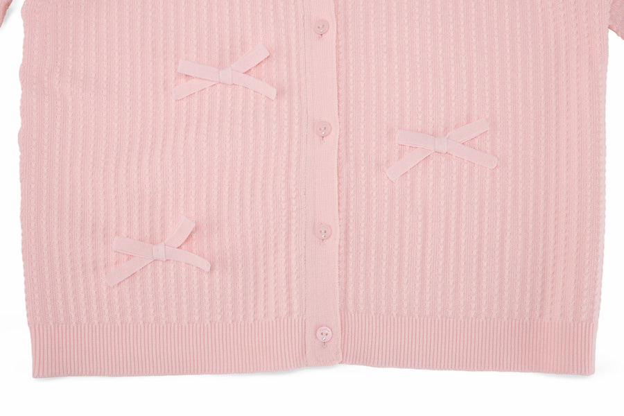 SHUSHU RIBBON CARDIGAN