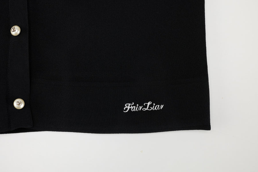 LACE SCALLOP CARDIGAN