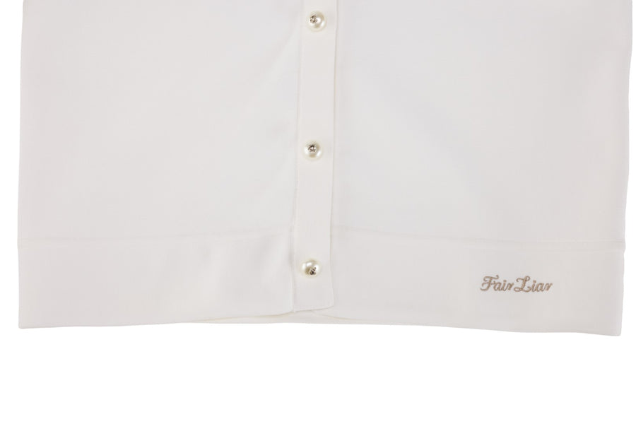 LACE SCALLOP CARDIGAN