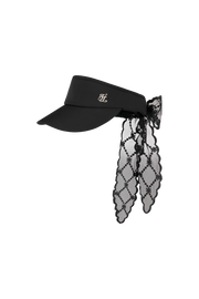 LACE SCARF VISOR