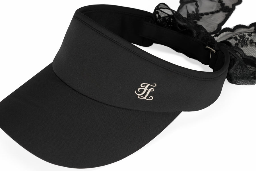 LACE SCARF VISOR