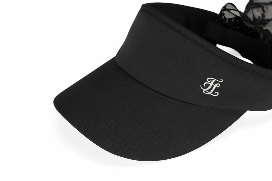 LACE SCARF VISOR