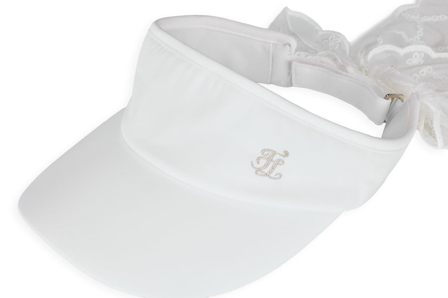 LACE SCARF VISOR