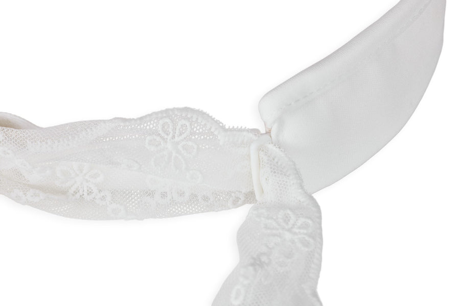 LACE SCARF VISOR