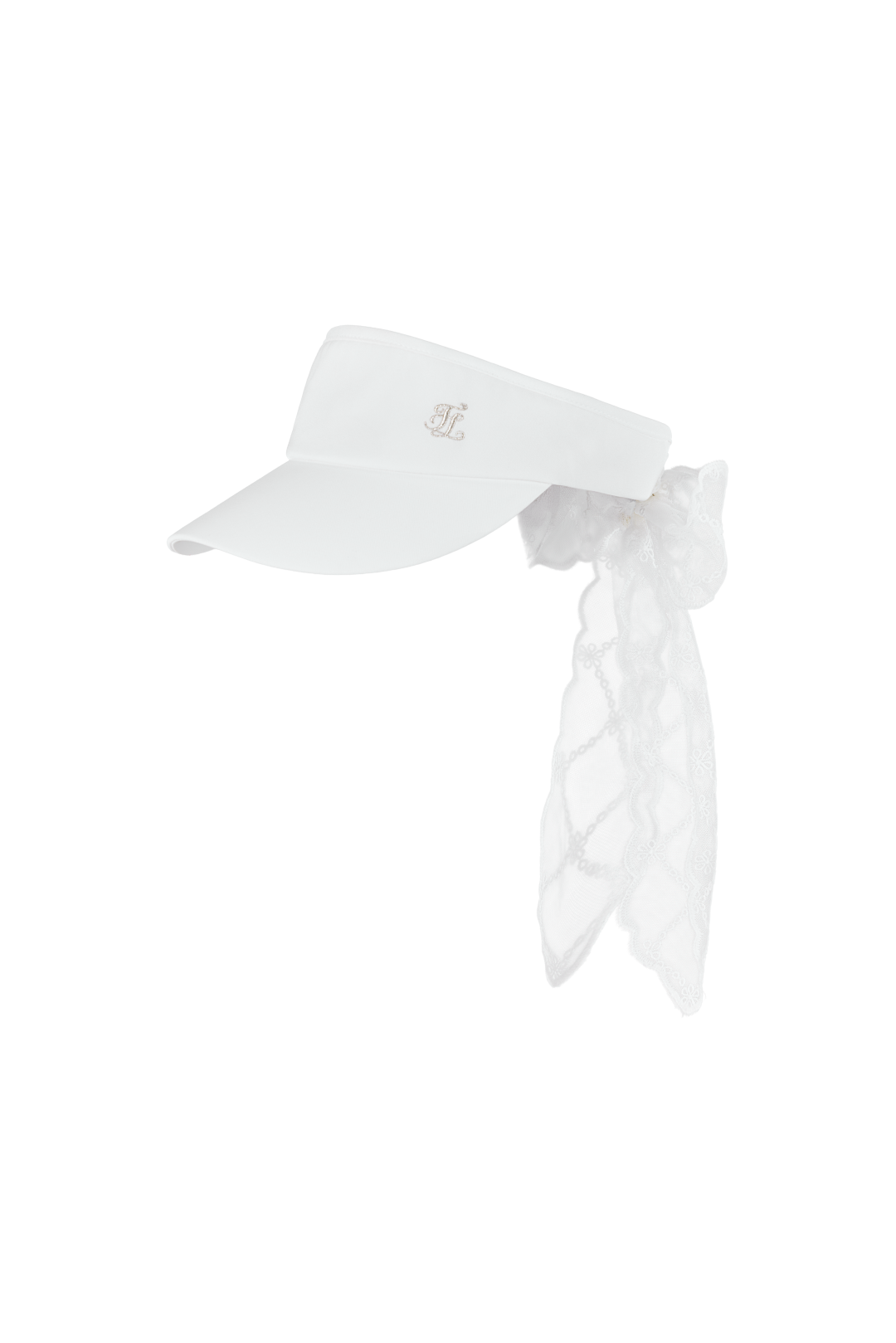 LACE SCARF VISOR