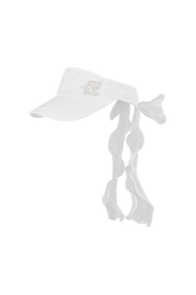 LACE PEARL ORGANZA VISOR