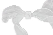 LACE PEARL ORGANZA VISOR