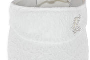 LACE PEARL ORGANZA VISOR