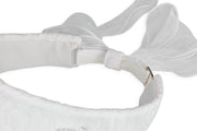 LACE PEARL ORGANZA VISOR