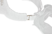 LACE PEARL ORGANZA VISOR