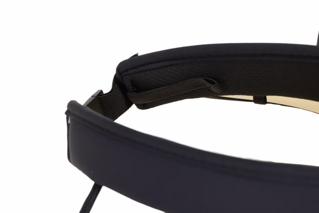 RIBBON BRIM VISOR