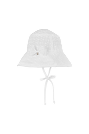 LACE EYELET BUCKET HAT