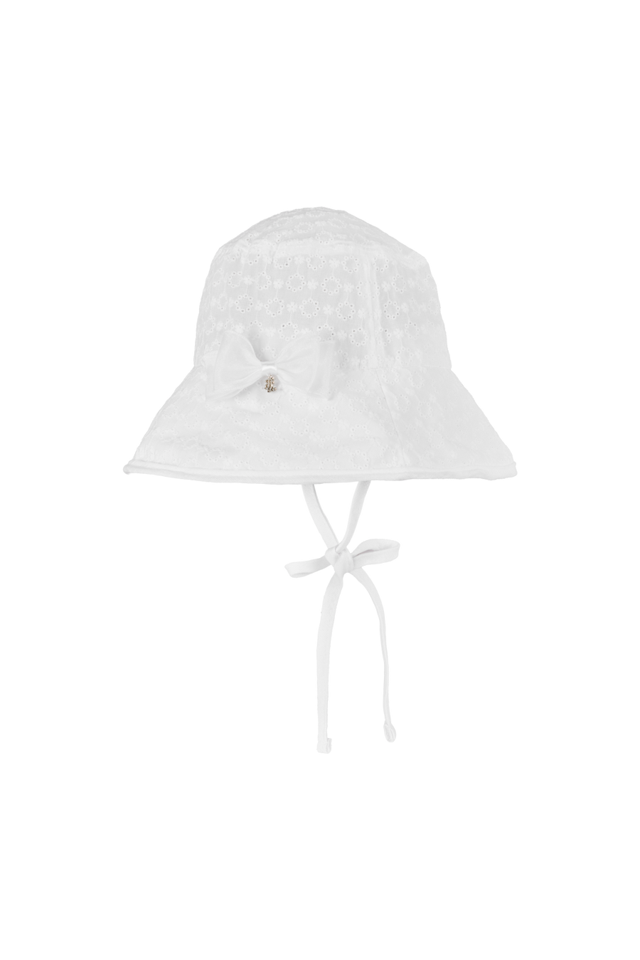 LACE EYELET BUCKET HAT