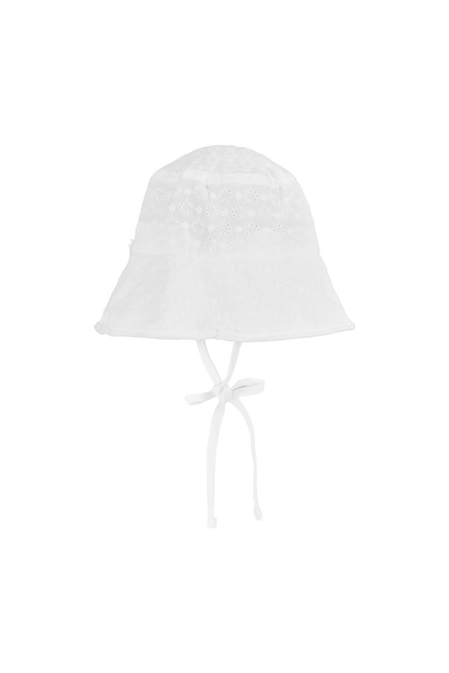 LACE EYELET BUCKET HAT