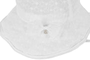 LACE EYELET BUCKET HAT