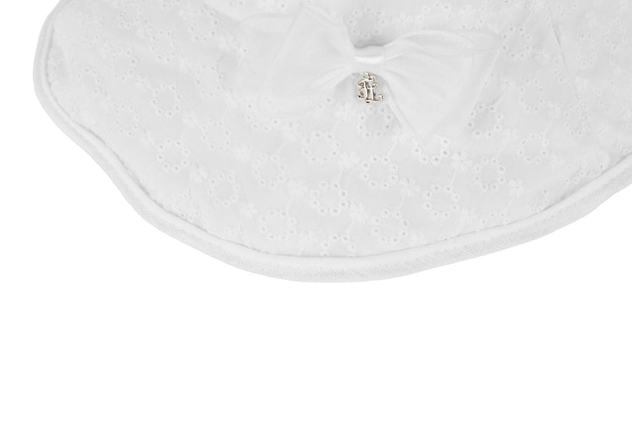 LACE EYELET BUCKET HAT