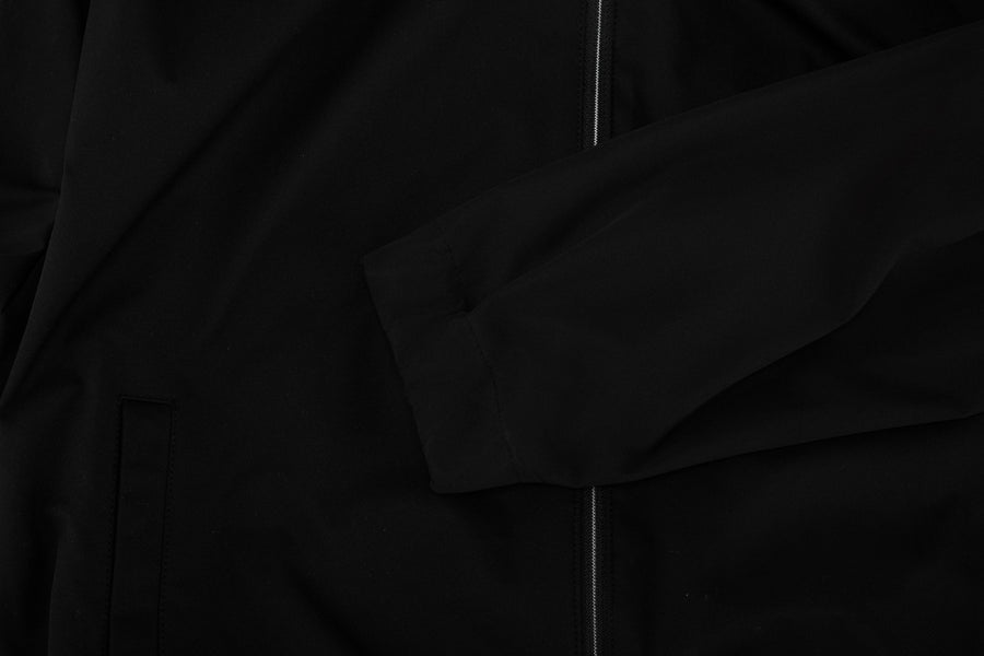 FRILL HOODED ZIPPER JACKET