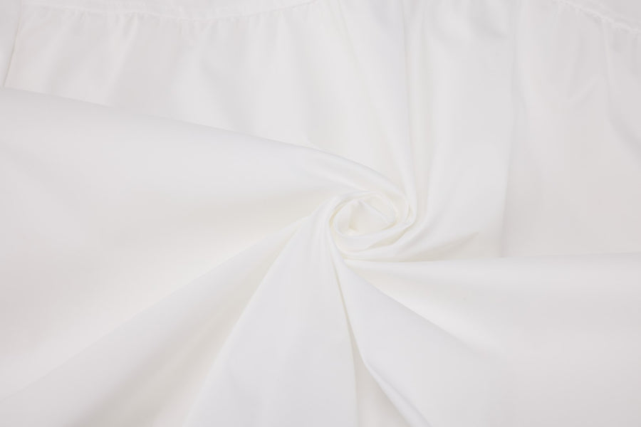 FRILL HOODED ZIPPER JACKET