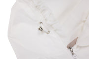 FRILL HOODED ZIPPER JACKET