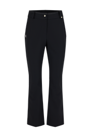 PEARL BUTTON STITCH SEMI-BOOTCUT PANTS