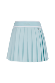 PIQUE PLEATED BAND SKIRT
