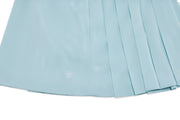 PIQUE PLEATED BAND SKIRT