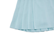 PIQUE PLEATED BAND SKIRT