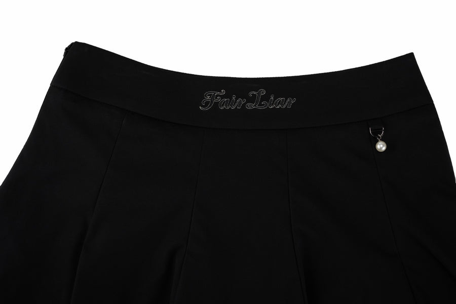 LACE SLIT BOOTCUT PANTS