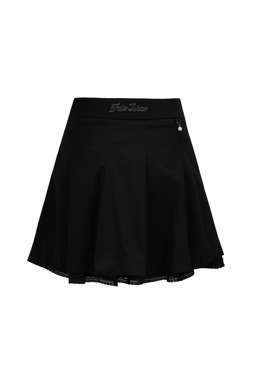 LACE SLIT BOOTCUT PANTS