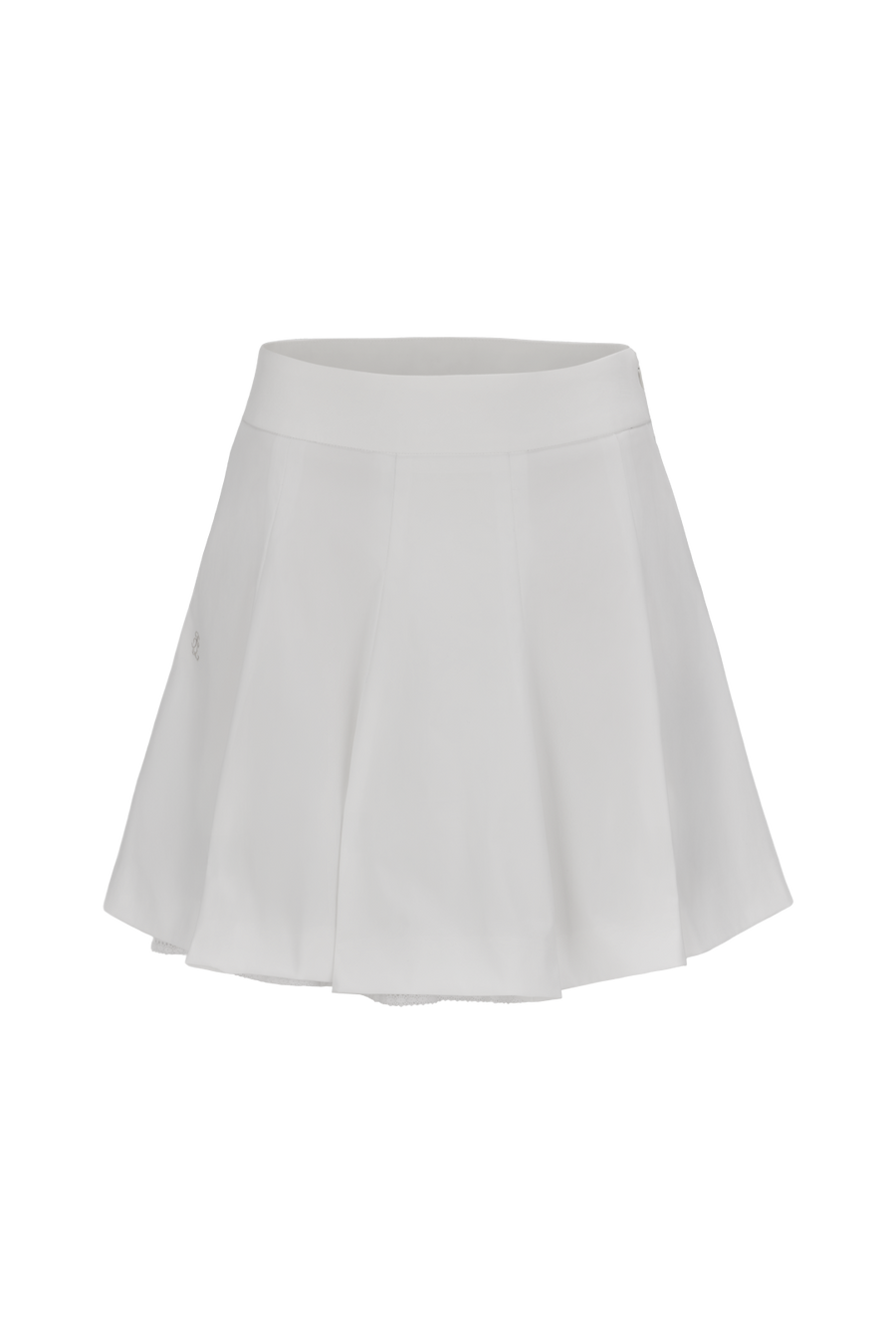 LACE DOUBLE FLARE SKIRT