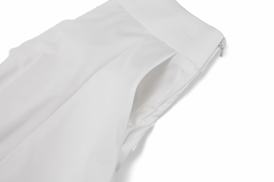 LACE DOUBLE FLARE SKIRT