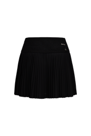 LACE FLARE PLEATED SKIRT