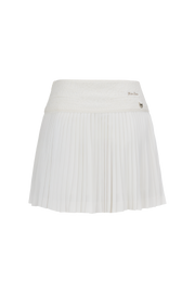 LACE FLARE PLEATED SKIRT