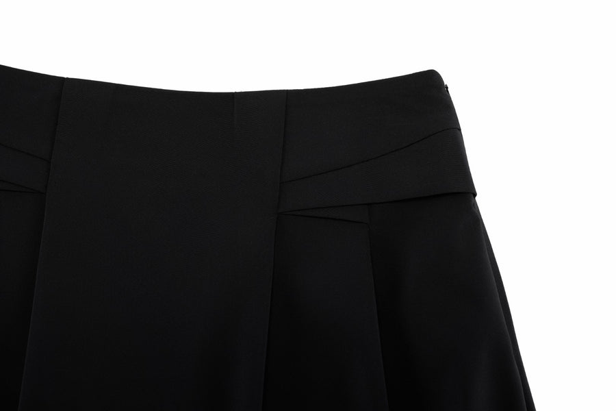 FOLDED A-LINE SKIRT
