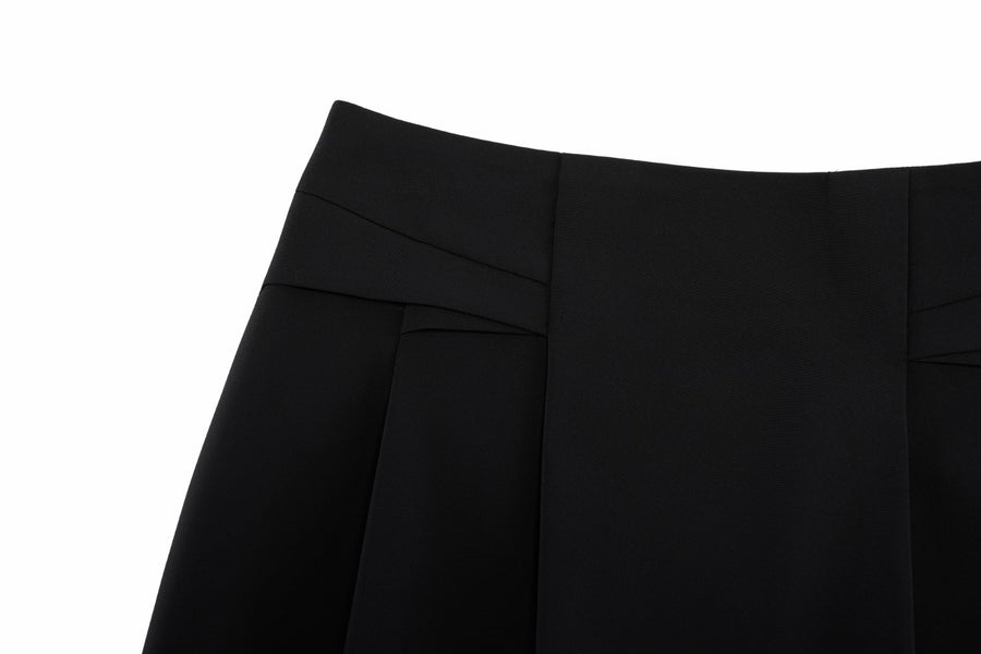 FOLDED A-LINE SKIRT