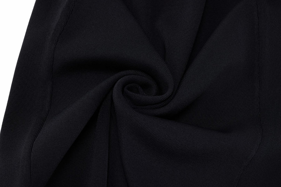 CROCHET COLLAR SLEEVELESS KNIT