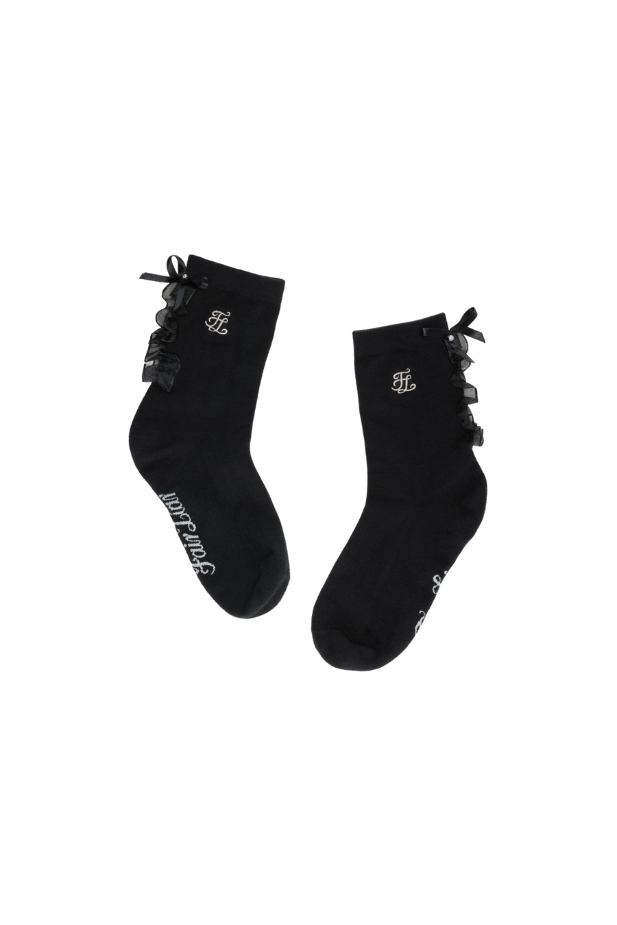 TULLE FRILL ANKLE SOCKS